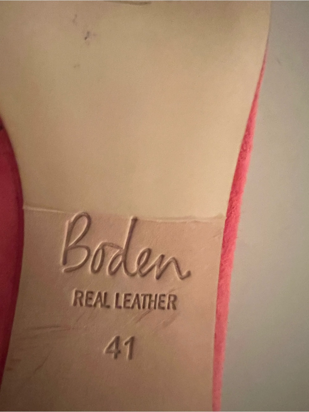 Boden Rosamund Size 9.5 Two-Tone Heels - Picture 6 of 9